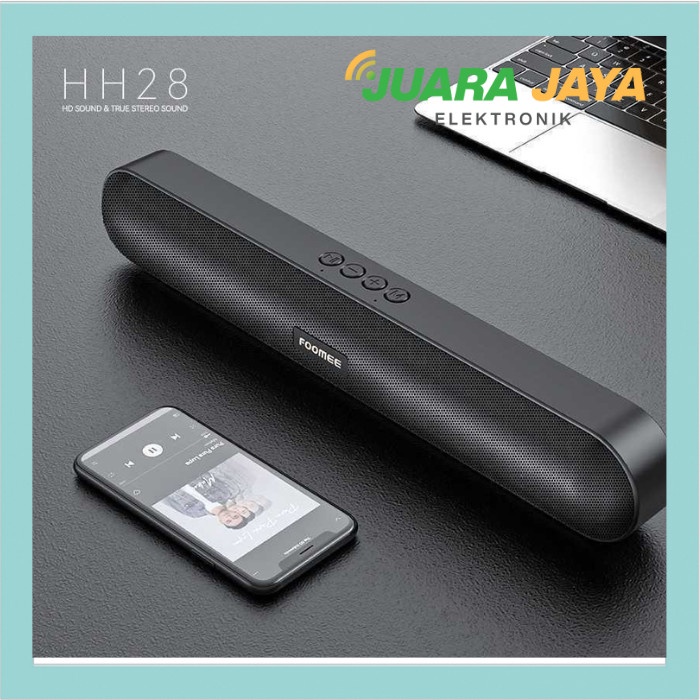 Bluetooth Speaker Foomee HH28 Black