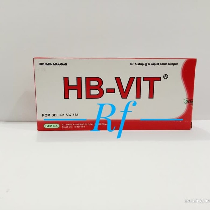 HB Vit Caplet isi 30 ( Simex)