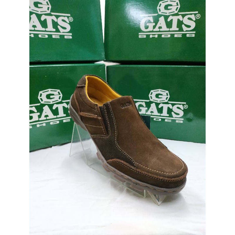 Terbaru.. Sepatu casual kulit suede GATS TO 2206 (100% original gats)