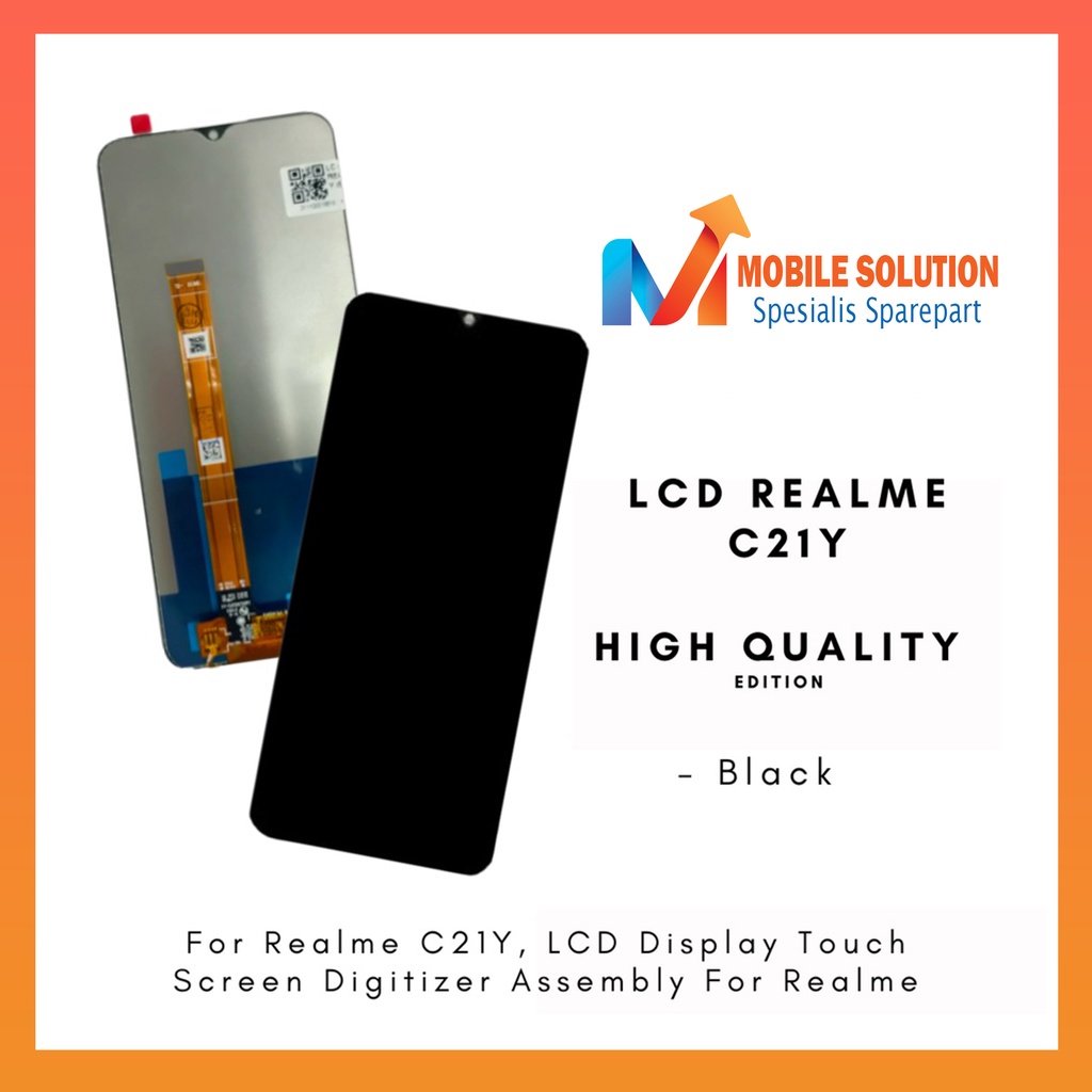 Grosir LCD Oppo Realme C21Y / LCD Oppo Realme C25Y ORIGINAL 100% Fullset Touchscreen - Parts Kompatible Dengan Produk Oppo