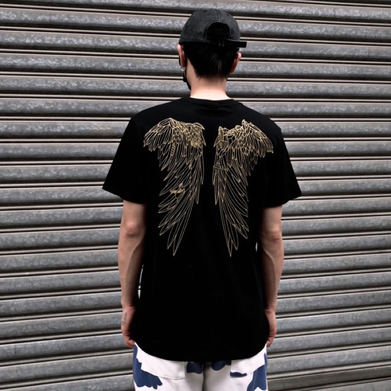 BOY09 KAOS BOY LONDON PRIA WANITA ASIA EROPA WING GOLD