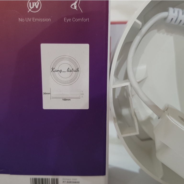 Downlight Panel Inlite 6Watt OUTBOW BULAT INSS628R