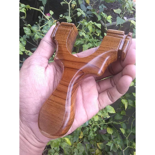 Kerajinan Kayu Jati Model seperti Frame Ketapel