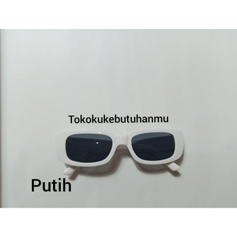 kacamata Korean INS fashion kacamata hitam wanita pria sunglasses kacamata retro kotak