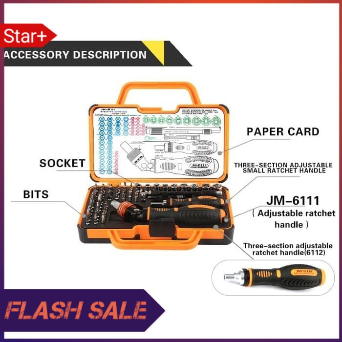 OBENG TOOL SET MEREK JAKEMY JM 6111 ORIGINAL