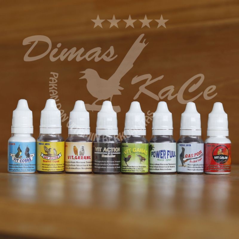Paket Vitamin herbal indah jaya herbal untuk burung kicauan dimas kace