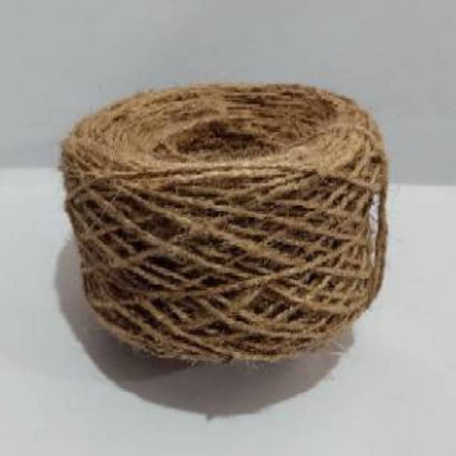 Tali Goni rami serabut tali dekorasi hiasan rustik tali hampers botol box kemasan hemp rope