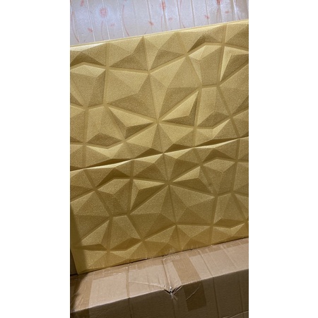 Wallfoam 3D motif Diamon ukuran 70cm x 70cmx 6&8mm-7