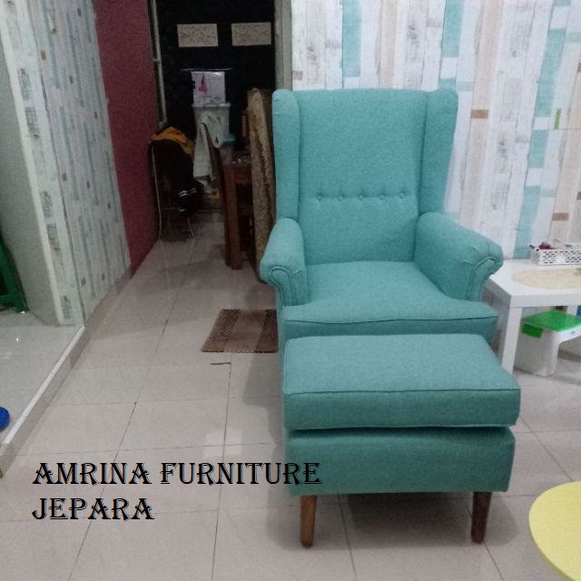 sofa wing chair klasik jepara, sofa santai mebel jepara