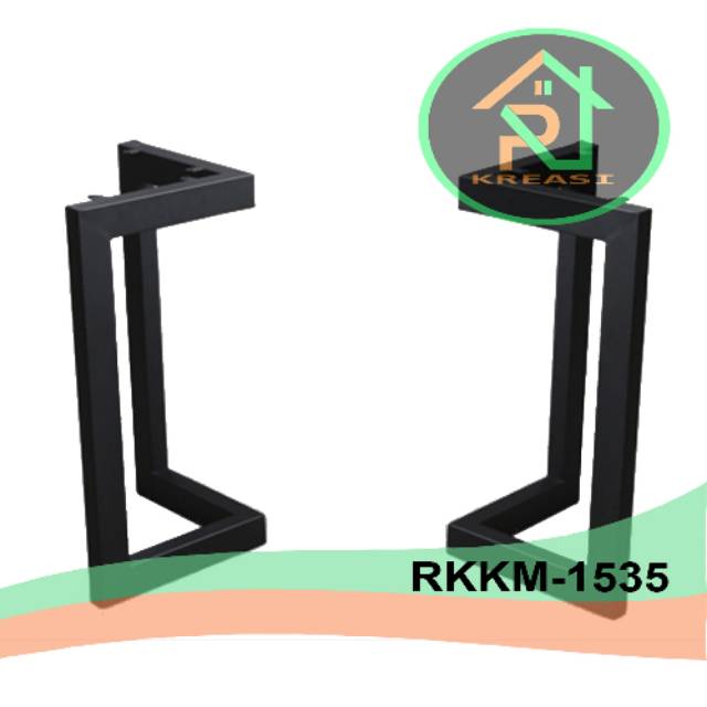 Kaki meja besi hollow 3x6 RKKM-1535