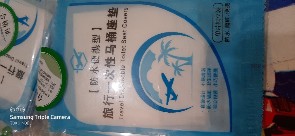 Alas Dudu  Dudukan Kloset Umum Disposable Paper Toiletkertas Tisu Tissue Cover Pack