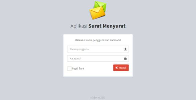 Software Program Aplikasi Surat Menyurat