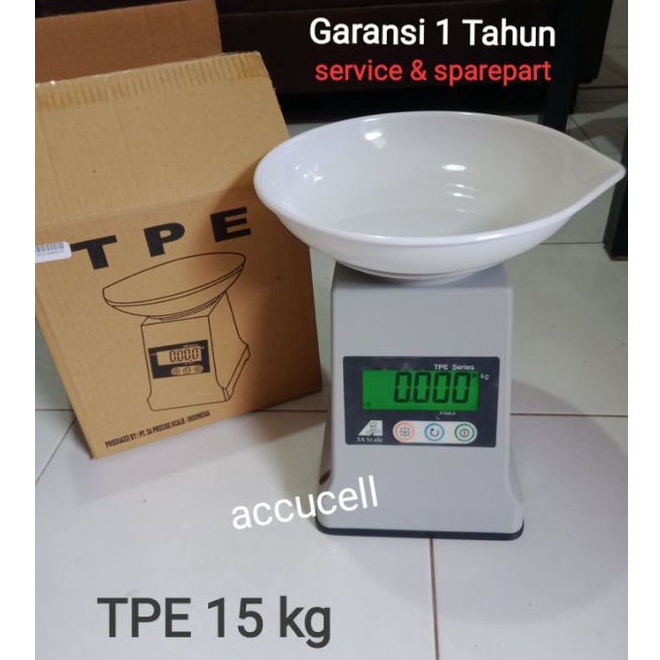 Timbangan Buah TPE 15 kg Double Display
