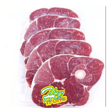 

LAMB LEG STEAK/DAGING PAHA DOMBA MUDA IMPORT AUS BONE IN +/-1KG