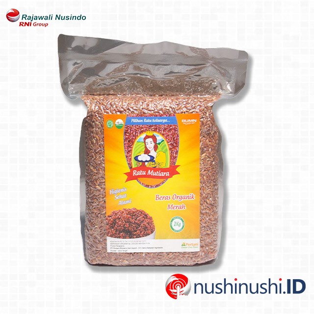 

bg20t01r Beras Merah Organik Ratu Mutiara 1 Kg Sv012Ss