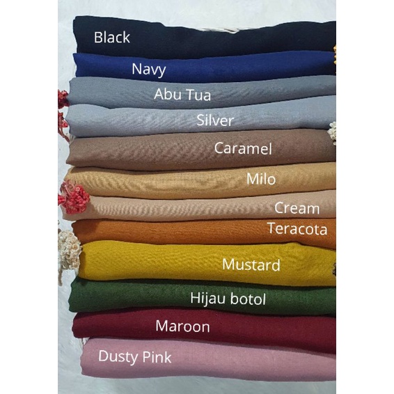 Jilbab square / jilbab segiempat voal laser cut polos