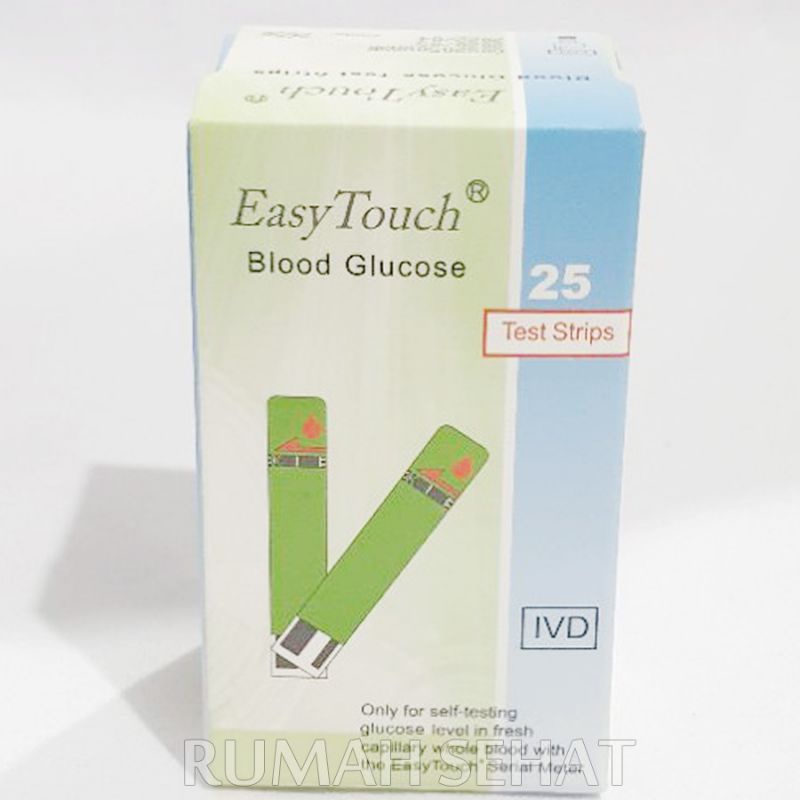 Strip Gula Darah Easy Touch Strip Gula Darah Easy Touch Strip Glukosa Easy Touch Strip Glucose