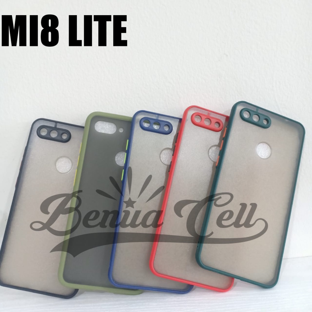 SOFTCASE XIAOMI MI8 LITE - CASE MATTE FULL COLOR XIAOMI MI8 LITE - BC