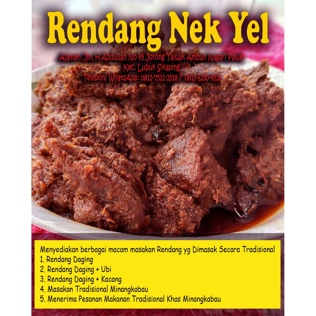 

RENDANG ORIGINAL MINANG