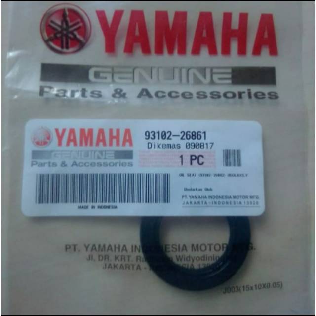 SEAL SIL GIR DEPAN RX KING RXK RX K ASLI ORI YAMAHA 93102 26861