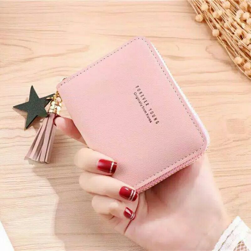 dompet koin / dompet uang kertas / dompet kartu fashion wallet korea style