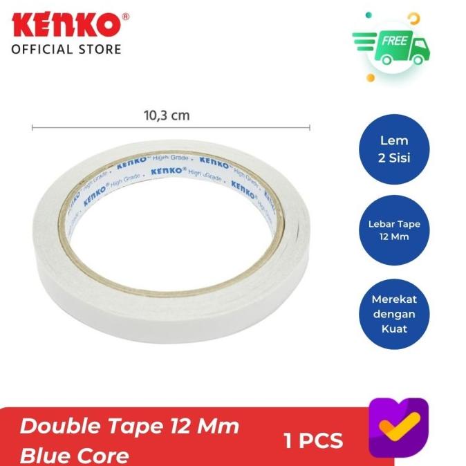 

KENKO DOUBLE TAPE 12 Mm - Blue Core High Grade