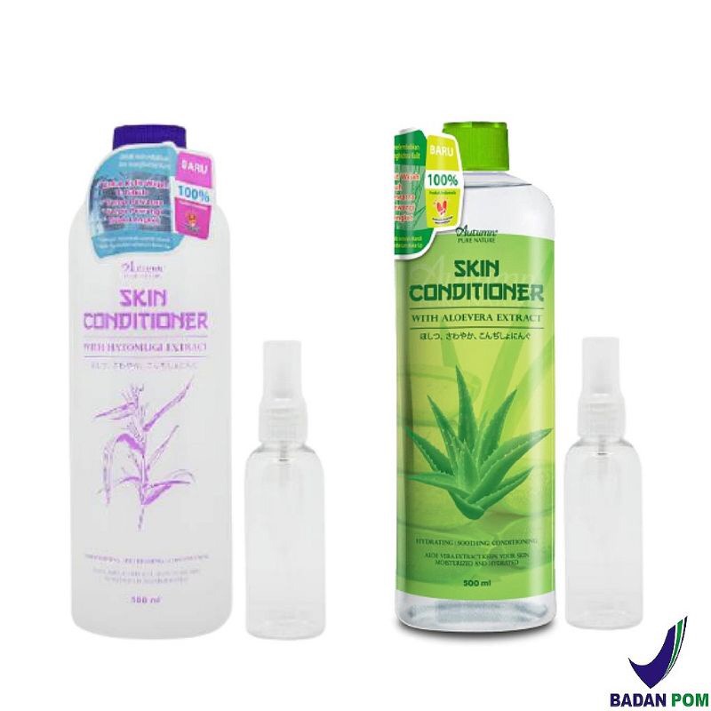 Hatomugi Autumn Skin Conditioner with Hatomugi Extract 500 ML FREE BOTOL SPRAY | Bioaqua V7 Toning Y