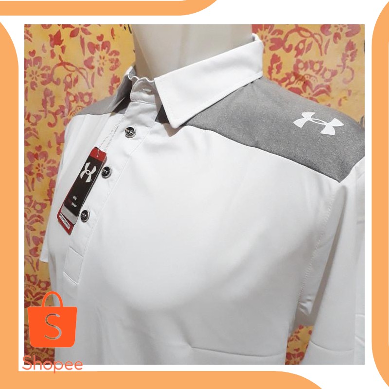 Dijual perkakas Kaos Golf Under Armour kombinasi-Tshirt Golf 19DEZ Limited