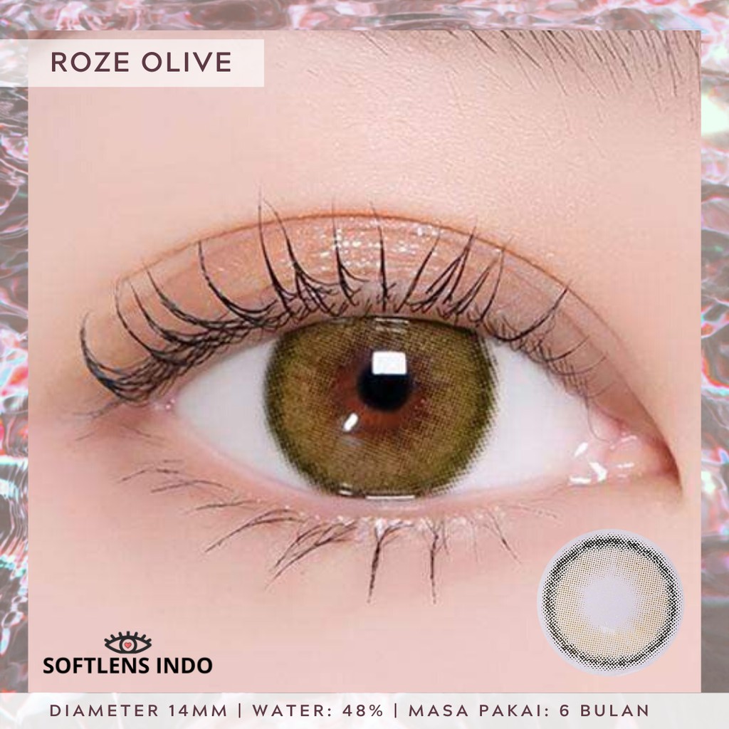 Softlens Princess Idol Roze olive