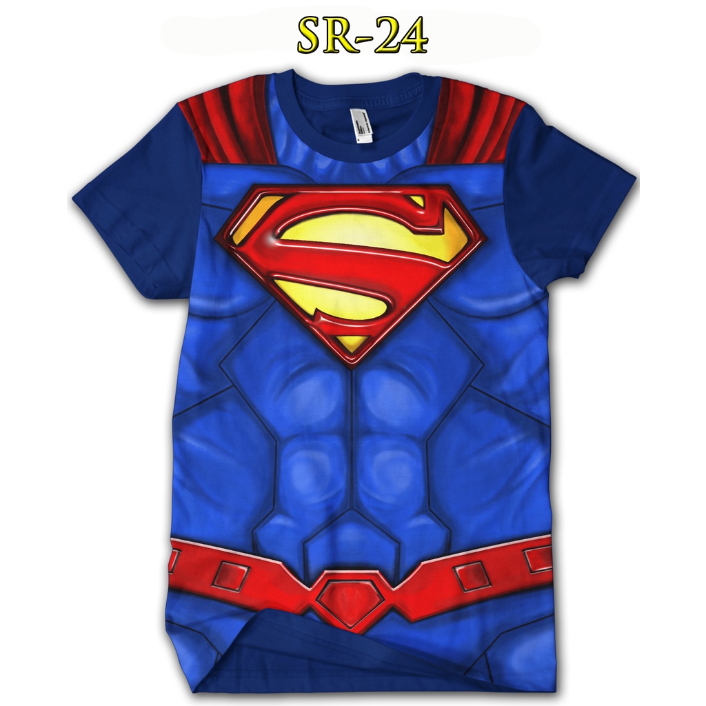 Baju Superman Baju Anak Superman Printing 3D #SR-24