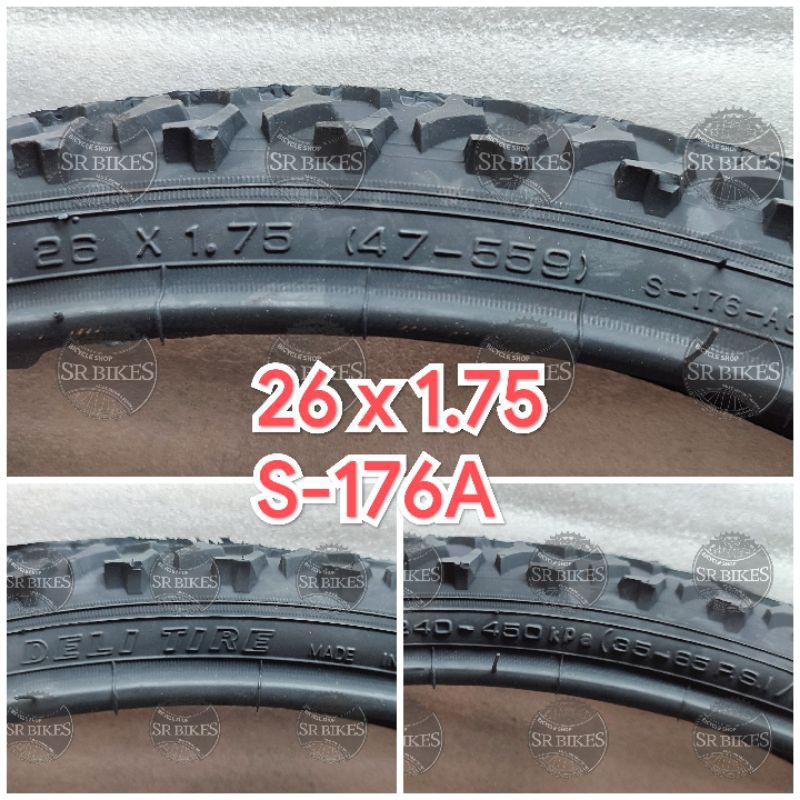 Ban Luar 26 x 1.75 Sepeda Mini MTB Gunung. SWALLOW DELI TIRE