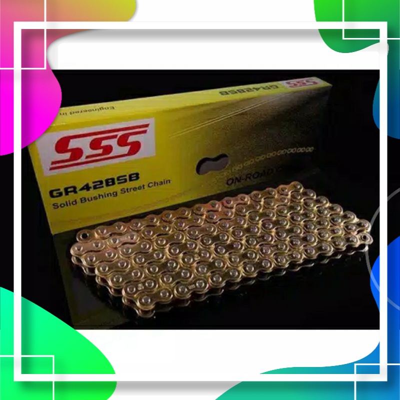 RANTAI SSS RANTAI TRIPLE S MATA 428 130L ALL MOTOR