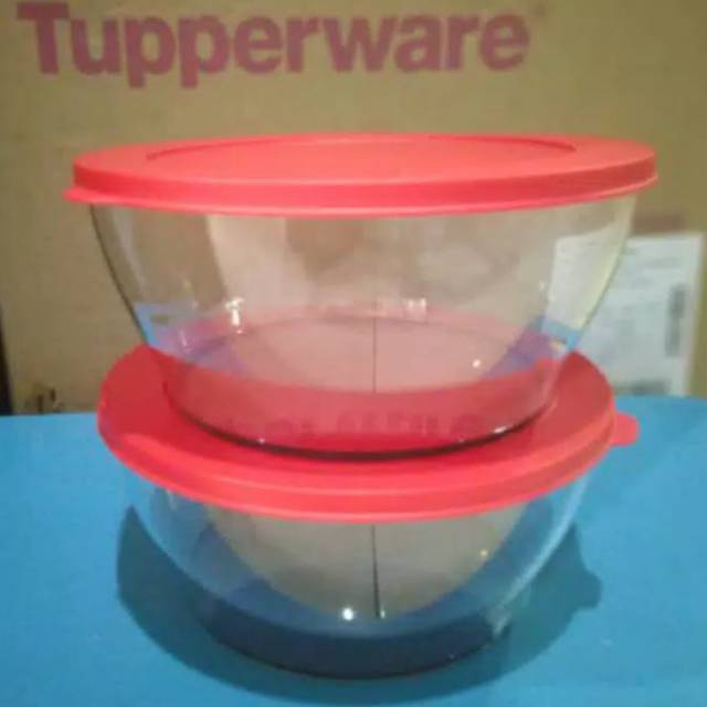 Tupperware promo sale bulan ramadhan toples bowl 750ml isi 2 pcs