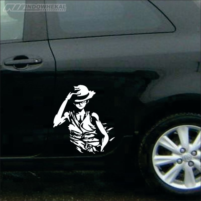 STIKER CUTTING MOBIL ONE PIECE