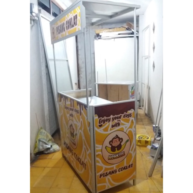 Booth Lipat / Booth Portable Atap dengan tambahan max 100Kg