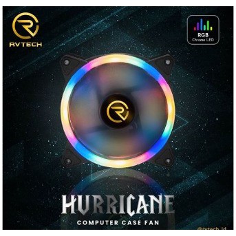 FAN CASING RVTECH HURRICANE SINGLE RING RGB LED 120mm