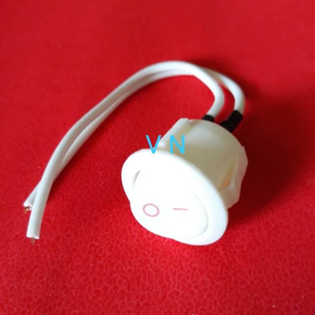 

Saklar Warna Putih/Switch On Off/Stop Kontak Lampu Pintu Lemari/Kabinet