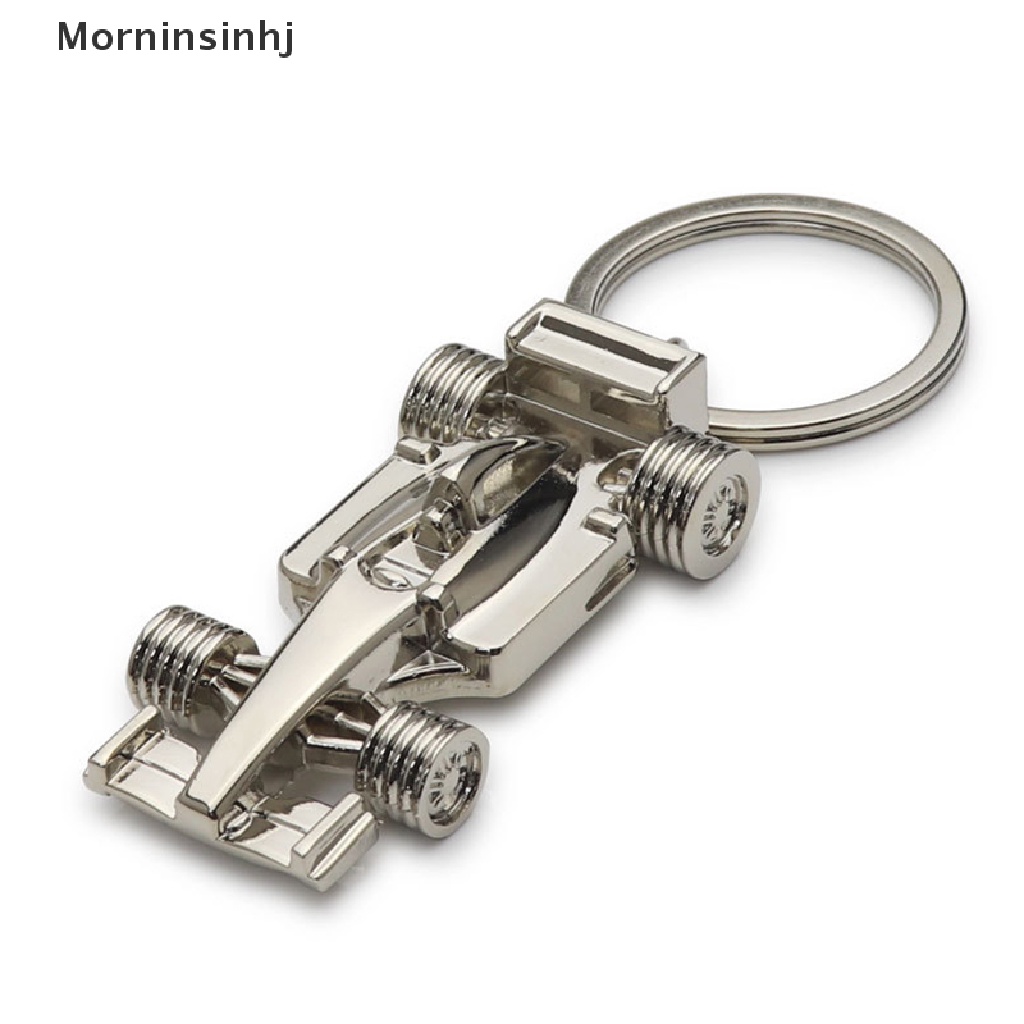 Mornin F1 Gantungan Kunci Hadiah Aktivitas Balap Kepribadian Liontin Kunci Gesper Warna Silver Gantungan Kunci Mobil Perhiasan Pria Keyring id