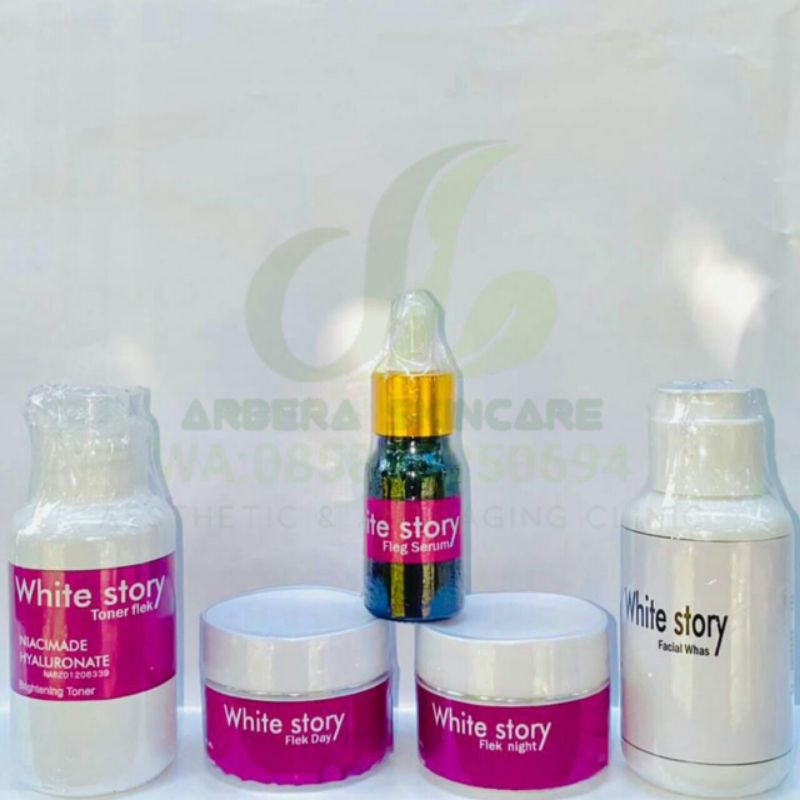 PAKET WHITE STORY FLEK GLOW