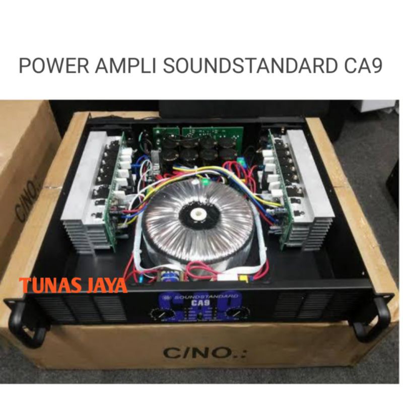 POWER AMPLI SOUNDSTANDARD CA9 POWER SOUNDSTANDARD CA 9