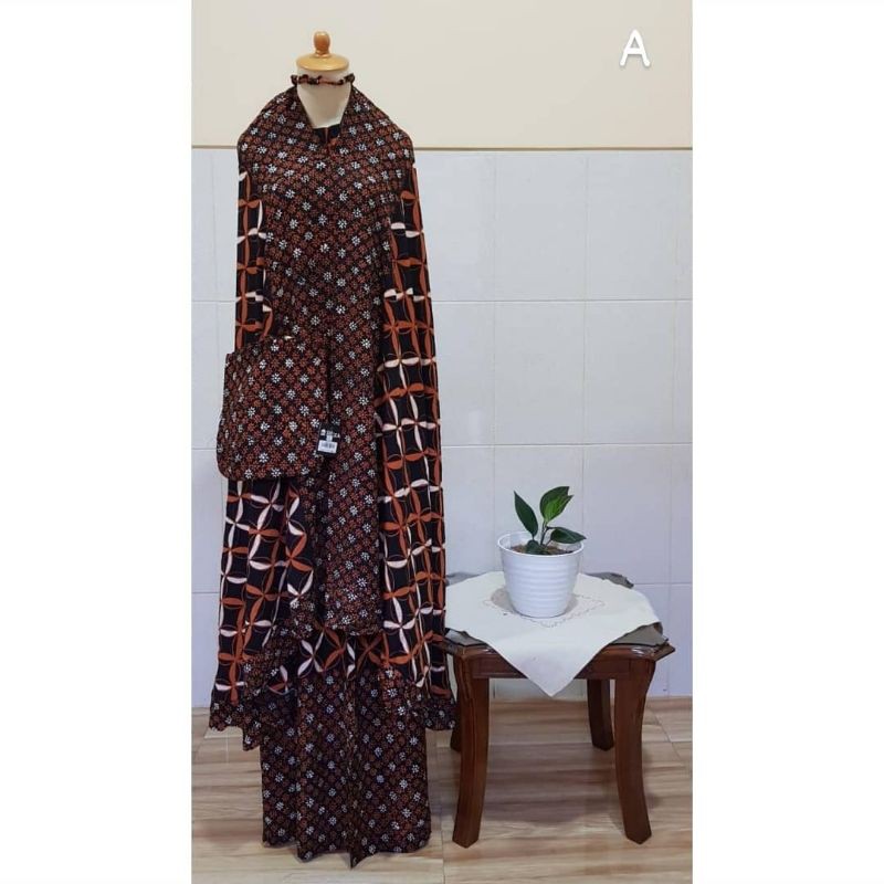 Mukena LAZARA SOGAN by Huza batik