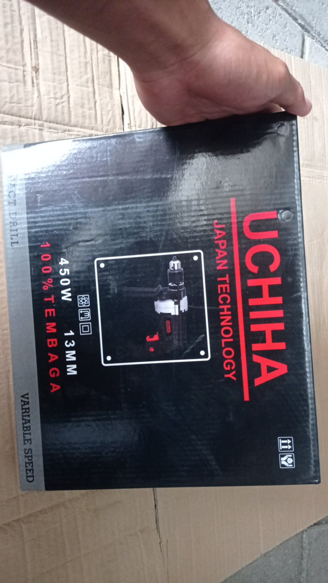 Promo Mesin Bor 13mm Bor Beton Impact Drill Uchiha Japan Asli Kokoh & Powerfull