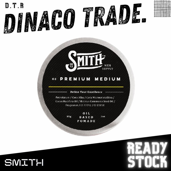 Smith Premium Medium Pomade