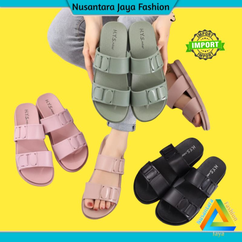 Sandal Jelly Wanita - Sandal WEDGES Perempuan - Sendal Kekinian - Sandal Balance 0912 13