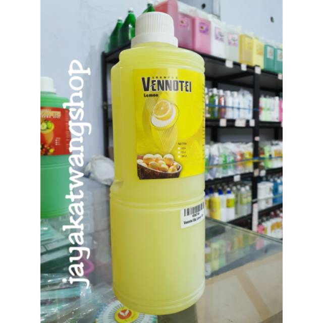 VENNOTEI SHAMPOO Botol Vennotel 1 L / 1000 ML Aroma Melon / Strawberry / Lemon / Apel - Venotel