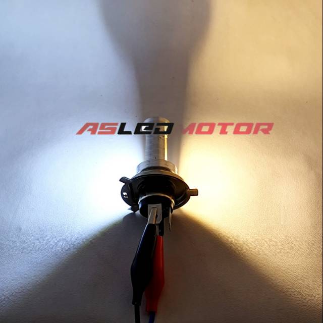 LAMPU LED H4 DUAL COLOR | H4 LED DUA WARNA PNP DC 12V | LAMPU LED MOTOR VESPA LX VIXION SCOOPY FI