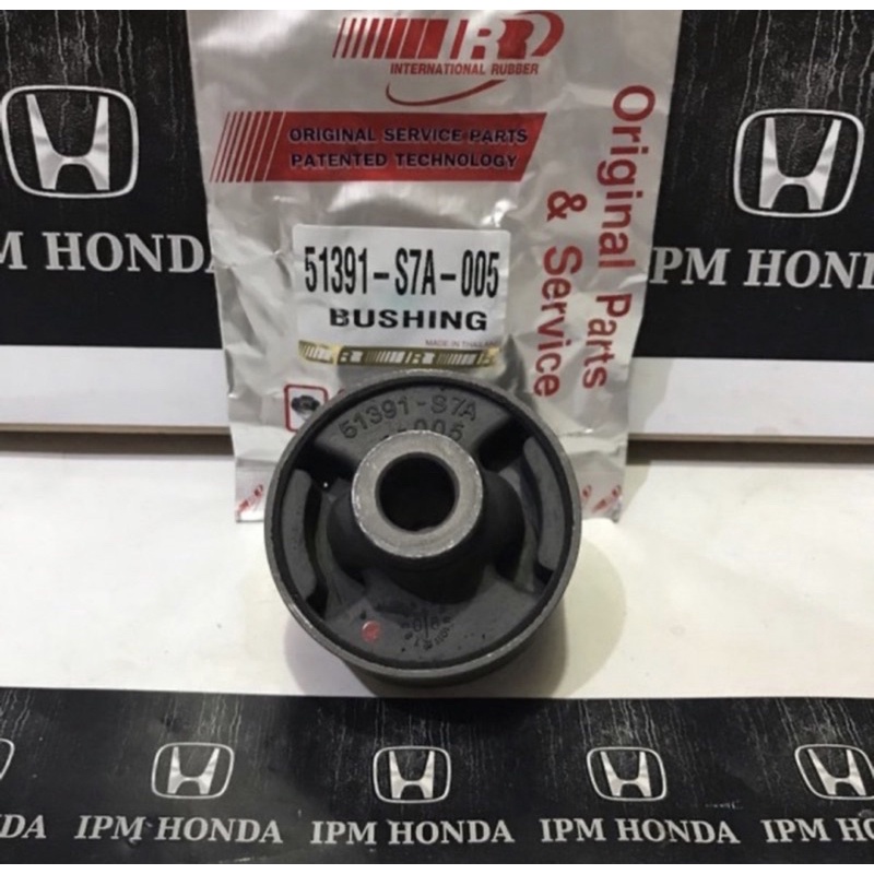 51391 S7A S5A SNA Bos Bush Bushing Sayap Lower Arm Depan Besar Bawah Honda Civic Es VTIS Century 2001-2005 FD FD1 FD2 2006-2011 Stream 2002-2006 Crv Gen 2 RD4 RD5 2002-2006