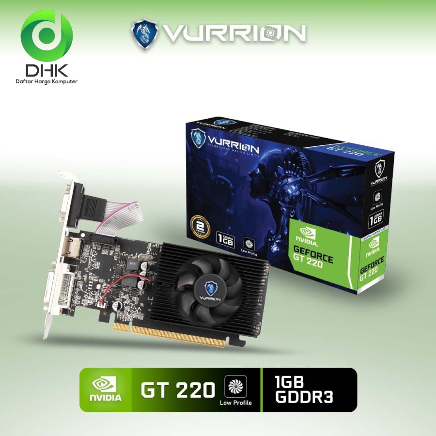 VGA VURRION NVIDIA GEFORCE GT220 DDR3 1GB 128BIT