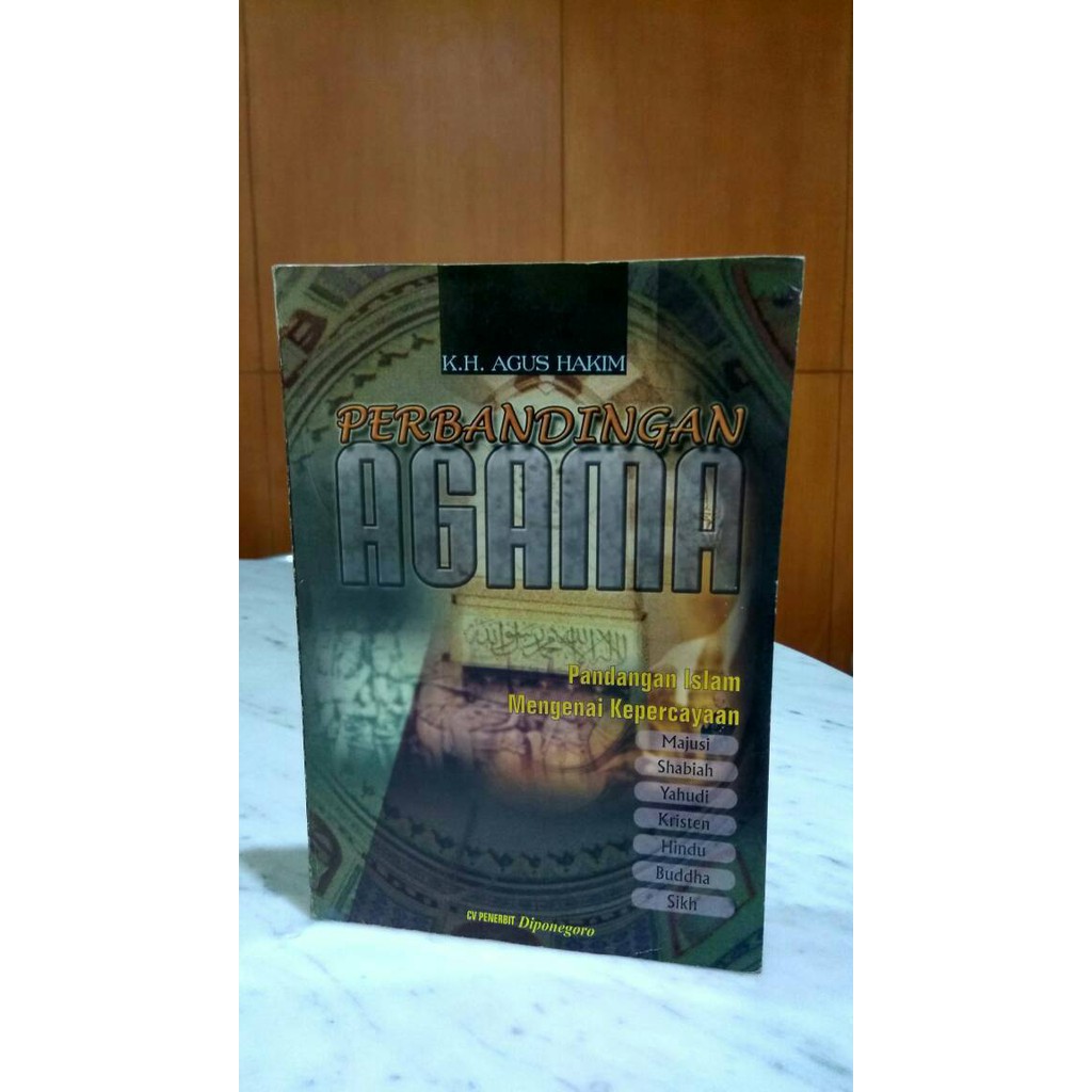 Buku Perbandingan Agama Penerbit Diponegoro