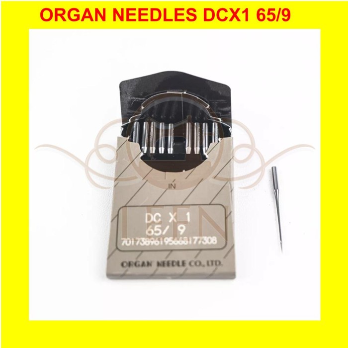 Jarum Organ DCx1 9 Original Japan DC x 1 Needles Jahit Obras LEEN